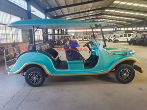 Vintage Classic 5-Seater Mini Electric Sightseeing <b>Car</b> 72V Lithium Battery Best Golf <b>Push</b> Carts for Sightseeing - Product Image 3