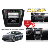 Pour Volkswagen VW Magotan 2017-2018 Android Radio Multimédia Voiture Cassette Enregistreur Stéréo Lecteur Tesla GPS Navi Tête Unité