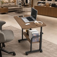 Bureau d'ordinateur simple pour étudiant, table d'écriture moderne, poste de travail pour la maison, le bureau, la chambre, le dortoir, l'école, espace d'apprentissage