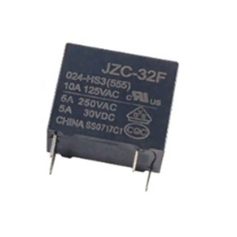 Электронное компонентное реле мощности 5V/24VDC 10A 4PIN DIP JZC-32F/024-HS3(555) релейный модуль