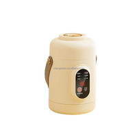 Boîte à lunch multifonctionnelle portable avec affichage numérique intelligent, chauffage programmé, petite cuisinière électrique, pot de cuisson électrique