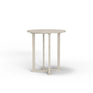 Muebles de Entretenimiento para Balcón y <span class=keywords><strong>Terraza</strong></span>, Estilo sin Brazos, Mesa Alta y Silla de <span class=keywords><strong>Bar</strong></span> de Teca Resistente a la Intemperie - Product Image 6