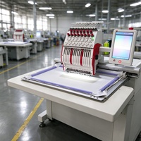 Machine à broder compacte haut de gamme DAHAO A15 pour broderie de logos sur casquettes