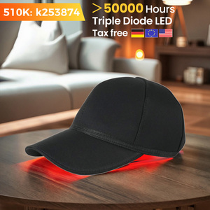 OEM ODM dalgaboyu 660nm 850nm Led kırmızı ışık tedavisi şapka nir kızılötesi kırmızı ışık tedavisi kap cihazları - Product Image 3