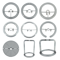Clips de câblage réglables en aluminium, résistants au froid, pour gestion des câbles sous tension, fabriqués en Chine