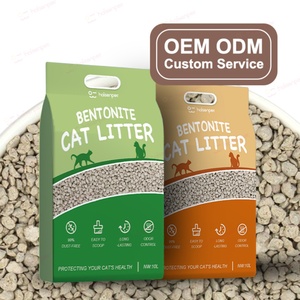 Factory Wholesale Free Design Low Dust Broken Highly Absorbent Bentonite <b>Cat</b> Litter Arena Para Gatos - Product Image 1