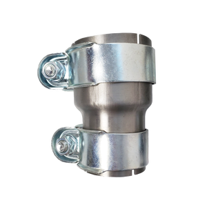 Raccord Réducteur de Tuyau d'Échappement Automobile OEM Personnalisable en Usine, en Acier Inoxydable Poli, Manchon Réglable, Connexion Métrique - Product Image 5
