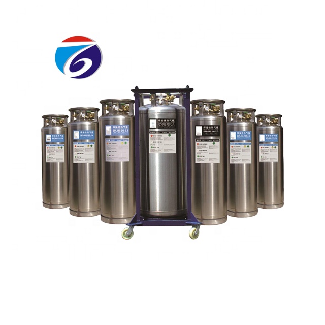 Криогенный сварной изолированный жидкий для использования 210L медицинский кислородный бак для заправки