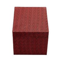 Boîte d'emballage cadeau antique en MDF avec fermeture, pour cartes, musique, lunettes, tissu de reliure coloré, Yiwu