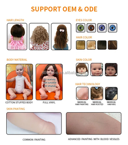 Muñecas de cuerpo completo de silicona realistas para recién nacidos, 40cm, 16 pulgadas, muñeca <span class=keywords><strong>Reborn</strong></span> hecha de silicona como un bebé Real - Product Image 5