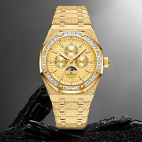 Reloj de Pulsera Versátil y de Alta Gama para Hombre, Nuevo Modelo de Moda con Diseño de Estrella, Reloj Mecánico para Hombre