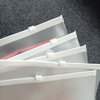 Bolsas de PVC Transparente con Cierre Zip de Alta Calidad Personalizadas para Empacar Ropa de Baño, Extensiones de Cabello, Bolsa con Cierre y Logotipo Personalizado