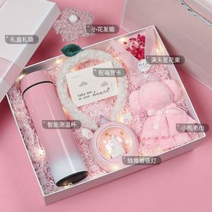 Wholesale Women's Gift Set Intelligent Water <b>Cup</b> Heating Pad Mug Humidifier Set Birthday Gift Women's Set Holiday Gift - Product Image 5