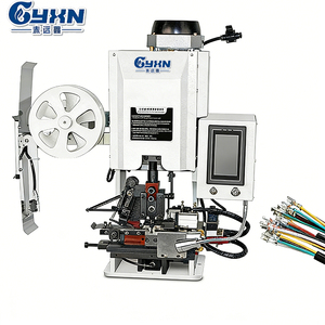 Horizontale voedingskabel-afstrip- en krimpmachine · Geïntegreerde <span class=keywords><strong>machine</strong></span> voor het afstrippen en krimpen van multi-core draadklemmen - Product Image 6