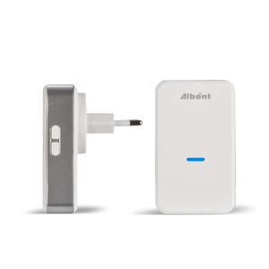 Aibont 2Q192-WS Sonnette murale moderne sans fil étanche EU/UK/US <span class=keywords><strong>Carillon</strong></span> 200m Portée 52 Tunes Garantie 3 ans - Product Image 3