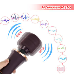 Poderoso AV Wand <span class=keywords><strong>Massager</strong></span> Vibrador Clitoris Estimulador Forte Vibração Silicone Feminino Adulto Sexo Brinquedo para Mulheres - Product Image 3