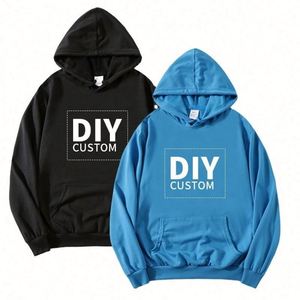 Guangzhou Clothing Factory Wholesale Cotton Fabric Men's Hoodies Plus Size Pullover Hoodies Custom Logo - Product Image 3