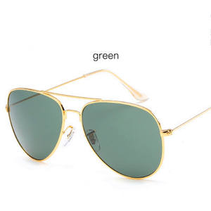 Lunettes de soleil rétro tendance 2021 pour hommes et femmes, monture métallique surdimensionnée, protection UV400, grandes lunettes ovales pour la conduite - Product Image 4