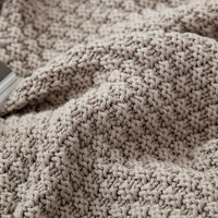 XWDYH Couverture tricotée en coton pour enfants, adultes, bébé, emmaillotage, crochet, lit, canapé, câble
