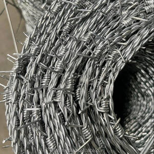 <span class=keywords><strong>Alambre</strong></span> <span class=keywords><strong>de</strong></span> Púas Galvanizado <span class=keywords><strong>de</strong></span> <span class=keywords><strong>Calibre</strong></span> 14 para el Mercado <span class=keywords><strong>de</strong></span> Argelia, Rollo <span class=keywords><strong>de</strong></span> 20 kg y 25 kg <span class=keywords><strong>de</strong></span> <span class=keywords><strong>Alambre</strong></span> GI para Uso Industrial y Agrícola - Product Image 1