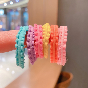 160 Pieces/Set Fashion Light Luxury <b>Sweet</b> Color Series Girl's Hair Tie Popular Design Women's Hair Ties Wholesale Headwear - Product Image 4
