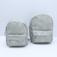 Sac à dos tendance grande capacité léger pour l'école, design simple et mignon pour étudiants