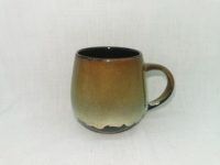 Tasse à café en céramique créative personnalisée en gros avec glaçure réactive, tasse à thé