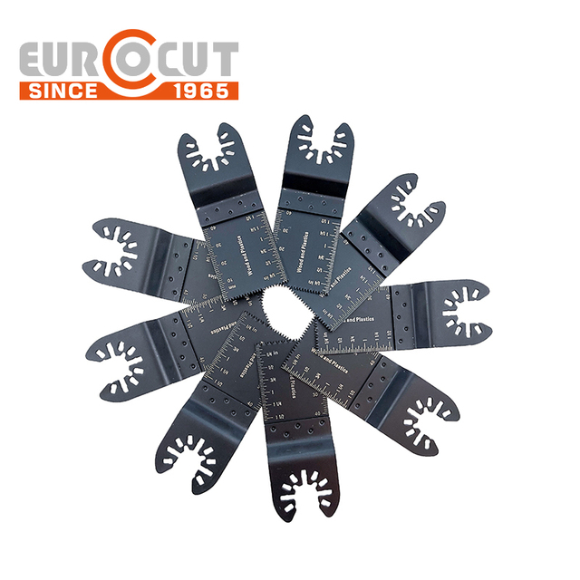 EUROCUT Professional High Frequency Welded Quick Release Multi Blades Cutter OEM Multi Tool Oscillating Saw Blades
