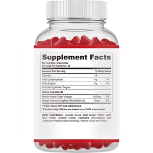 KETO ACV Gummies Gewichtsbeheersing Appelazijn Gummies Platte Buik Afvalsupplementen voor Gewichtsverlies - Product Image 5