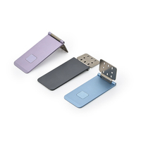 Support de téléphone portable pliable, réglable en couleur, avec logo personnalisé Yuzhou, pour banque d’alimentation et chargeur sans fil