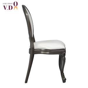 Chaise en résine noire élégante <span class=keywords><strong>pour</strong></span> hôtel, <span class=keywords><strong>restaurant</strong></span>, banquet, chaises rembourrées bon marché <span class=keywords><strong>pour</strong></span> <span class=keywords><strong>salle</strong></span> <span class=keywords><strong>de</strong></span> <span class=keywords><strong>mariage</strong></span> - Product Image 3