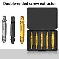 Kit d'extracteurs de vis endommagées Zorro/Sellena, foret HSS pour vis usées et cassées, petit, pour un retrait facile et rapide, outil de démolition puissant