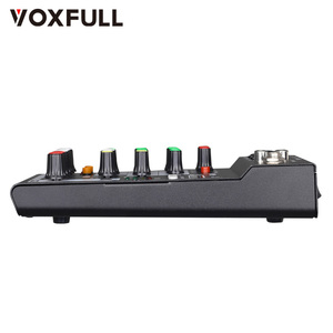 Voxfull <span class=keywords><strong>M4U</strong></span> Analoges Mischpult USB I/O Lexicon-Effekte Mikrofon-Vorverstärker Professioneller 4-Kanal DJ-Mixer Digitale Effekte Rauschunterdrückung - Product Image 4