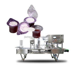 High Capacity Automatic <strong>Communion</strong> <strong>Cup</strong> Filling and Sealing Machine Packing Machine for Yogurt Fruit Juice Coffee Packing - Product Image 1