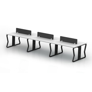 Fashion Furniture L Shaped Cubicle Office Workstation <b>Computer</b> <b>Desk</b> <b>with</b> <b>Drawers</b> MDF Melamine Wooden Executive Office <b>Desk</b> - Product Image 6