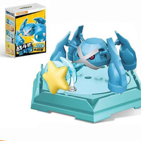Blocs de construction Keeppley Micro Mini 3D Moc, briques de puzzle en plastique, animaux d'anime, dessins animés, objets de collection, décoration de bureau