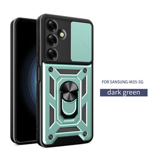 A06 A16 A06s Máy Ảnh Trượt Ống Kính Cửa Sổ Bảo Vệ Armor Trường Hợp Đối Với Samsung M35 S24 Fe S24 Trượt Vòng Trường Hợp - Product Image 6