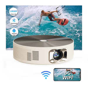 2025 Último proyector de cine en casa Full HD 1080P con conectividad HDMI y WiFi-El mejor proyector de películas y juegos de transmisión - Product Image 1