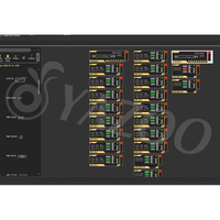 HDL 30-A Système de sonorisation avec enceintes Line Array actives bidirectionnelles à double haut-parleur de 10 pouces, à aimant néodyme, 8 ohms, pour mariage et sonorisation PA
