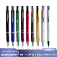 Seapen – stylo à bille en métal, presse à tige en aluminium, écriture en douceur, cadeau publicitaire, stylo à bille, logo personnalisé