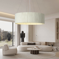 Chine usine en gros PET moderne fibre recyclée matériau acoustique barre d'absorption acoustique éclairage bureau suspension lampe