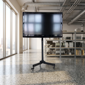 Piano Mobile <span class=keywords><strong>TV</strong></span> Stand per 14 "-42" pollici schermo condividere l'uso con ruote carrello <span class=keywords><strong>TV</strong></span> e Trolley Stand uso commerciale - Product Image 2