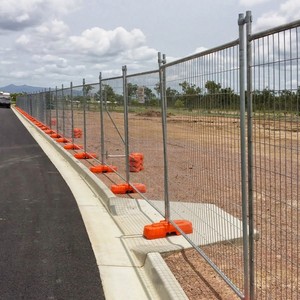 Clôture temporaire galvanisée conforme à la norme australienne AS4687, panneaux de clôture temporaire en maille portables pour chantier de construction, vente en gros - Product Image 6