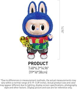 POP MART The Monsters x <span class=keywords><strong>FIFA</strong></span> Series - Muñeco de Peluche de Vinilo Catch the Win, Big Labubu con Ropa de la Copa Mundial <span class=keywords><strong>FIFA</strong></span> 2026 - Product Image 6