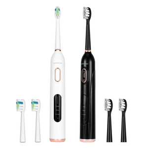 Brosse à dents électrique sonique automatique rechargeable par USB pour adultes, 5 modes, étanche IPX7, poils doux, brosse à dents intelligente - Product Image 6