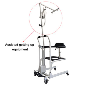 Silla de Inodoro con Ruedas Senyang Medical, Silla Elevadora Hidráulica, Silla de Transferencia para Pacientes de Enfermería - Product Image 3