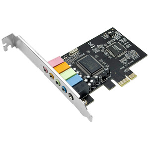 Pci nhanh 5.1 Ch 24bit 6 kênh 5.1 kênh 3D trò chơi âm nhạc cmi8738 chip <span class=keywords><strong>Card</strong></span> âm thanh hỗ trợ <span class=keywords><strong>Windows</strong></span> <span class=keywords><strong>7</strong></span> và các hệ thống trước đó - Product Image 1