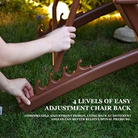 Haute qualité maison loisirs de plein air chaise longue résistance aux intempéries étanche PE rotin jardin balcon terrasse Chaise longue