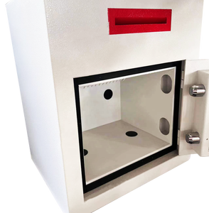 Caja Fuerte Electrónica de Acero a Prueba de Fuego de Lujo Personalizada, Caja de Seguridad con Teclado Digital, Cerradura de Combinación, Cajas Fuertes Antirrobo con Cajón <span class=keywords><strong>para</strong></span> el Hogar - Product Image 4