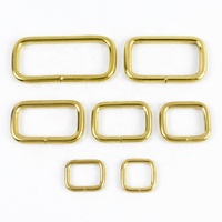 Pour Deepeel XP185 léger 14-50mm pur laiton carré anneau boucle métal joint torique matériel accessoires pour sacs et accessoires